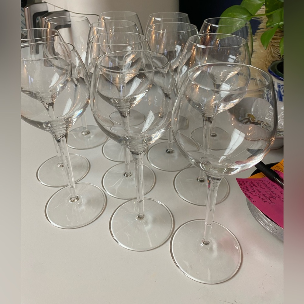 Pottery Barn Wine glasses